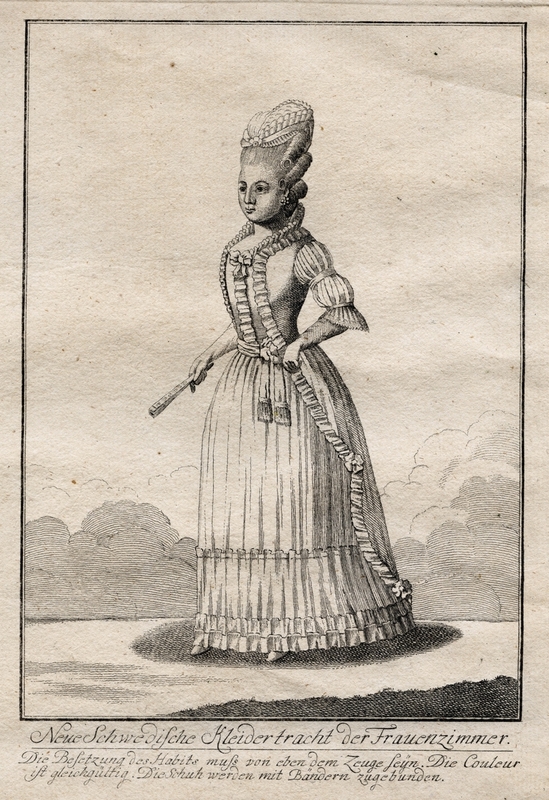 Le costume national suédois 1780(Nationella dräkten): images et recherches