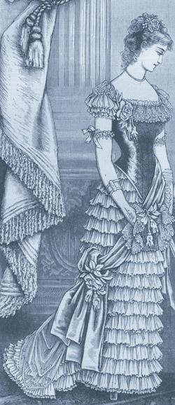 La robe Natural Form  1878/1879: la jupe