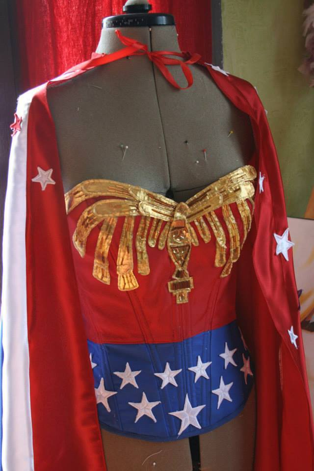 Le costume de Wonder woman