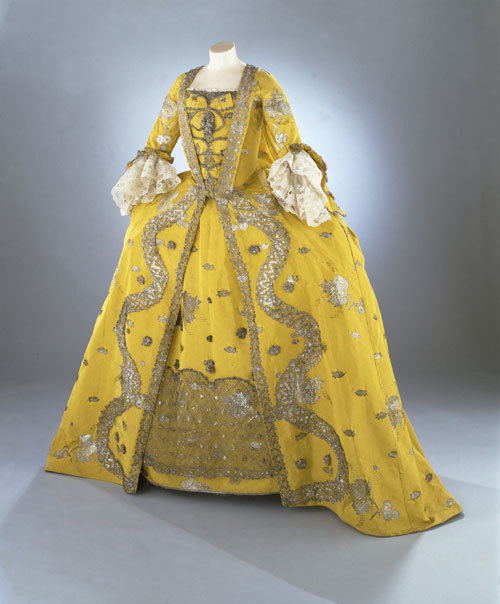 Met panier et robe 1750/1770