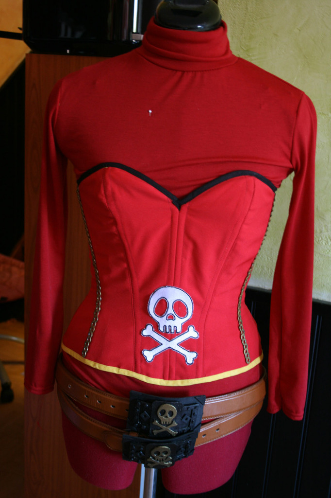 projet Emeraldas (Harlock space pirate) le corset