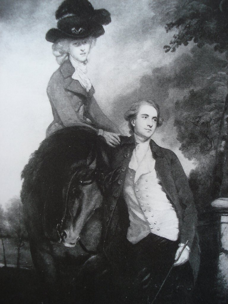 Portrait of Douglas, 8th Duke Hamilton and his wife Elizabeth, Duchess of Hamilton Joshua Reynolds 1779